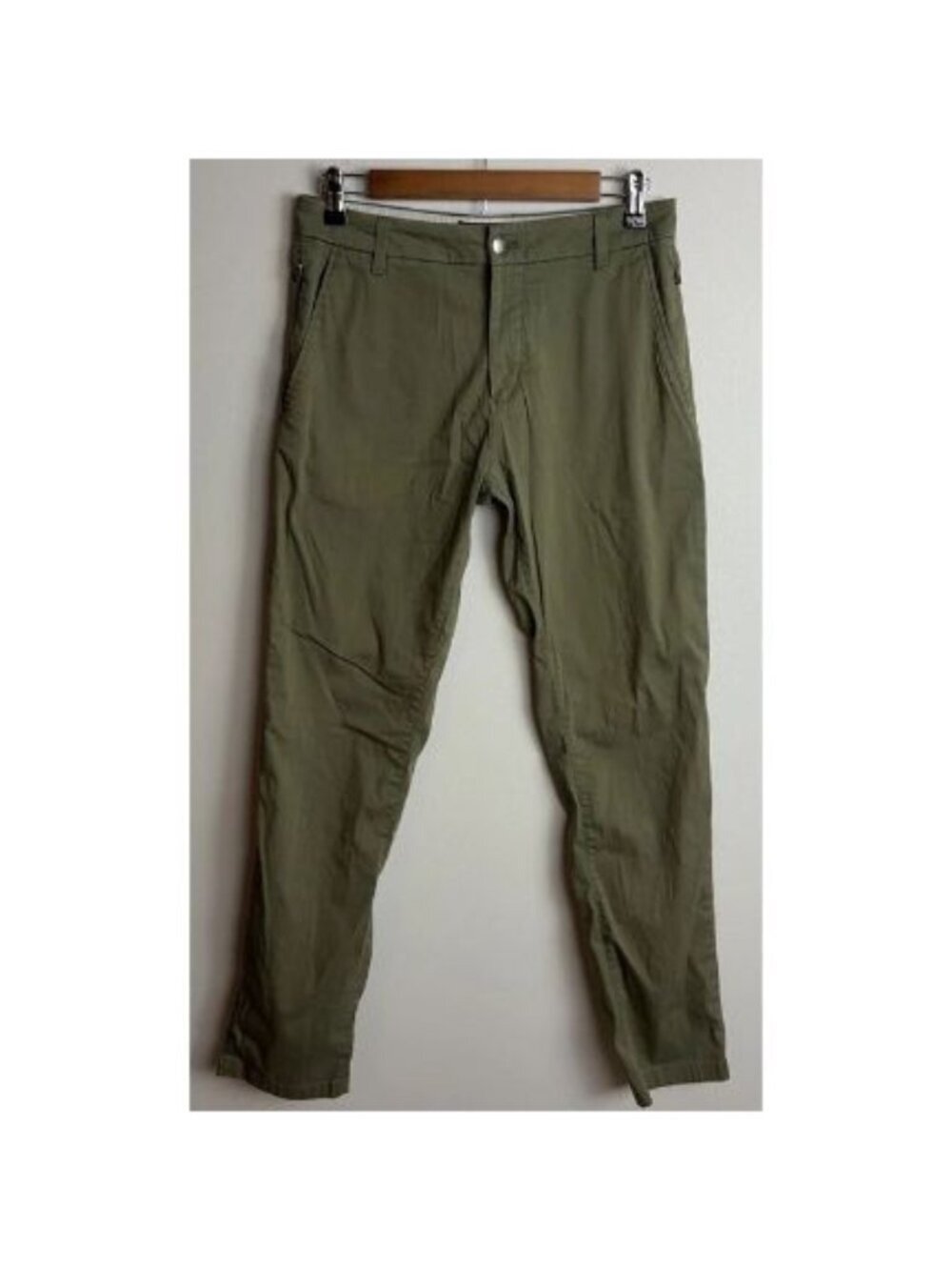 Birddogs Olive Green Pants Size 30x32 Cotton Stretch Chinos Men’s